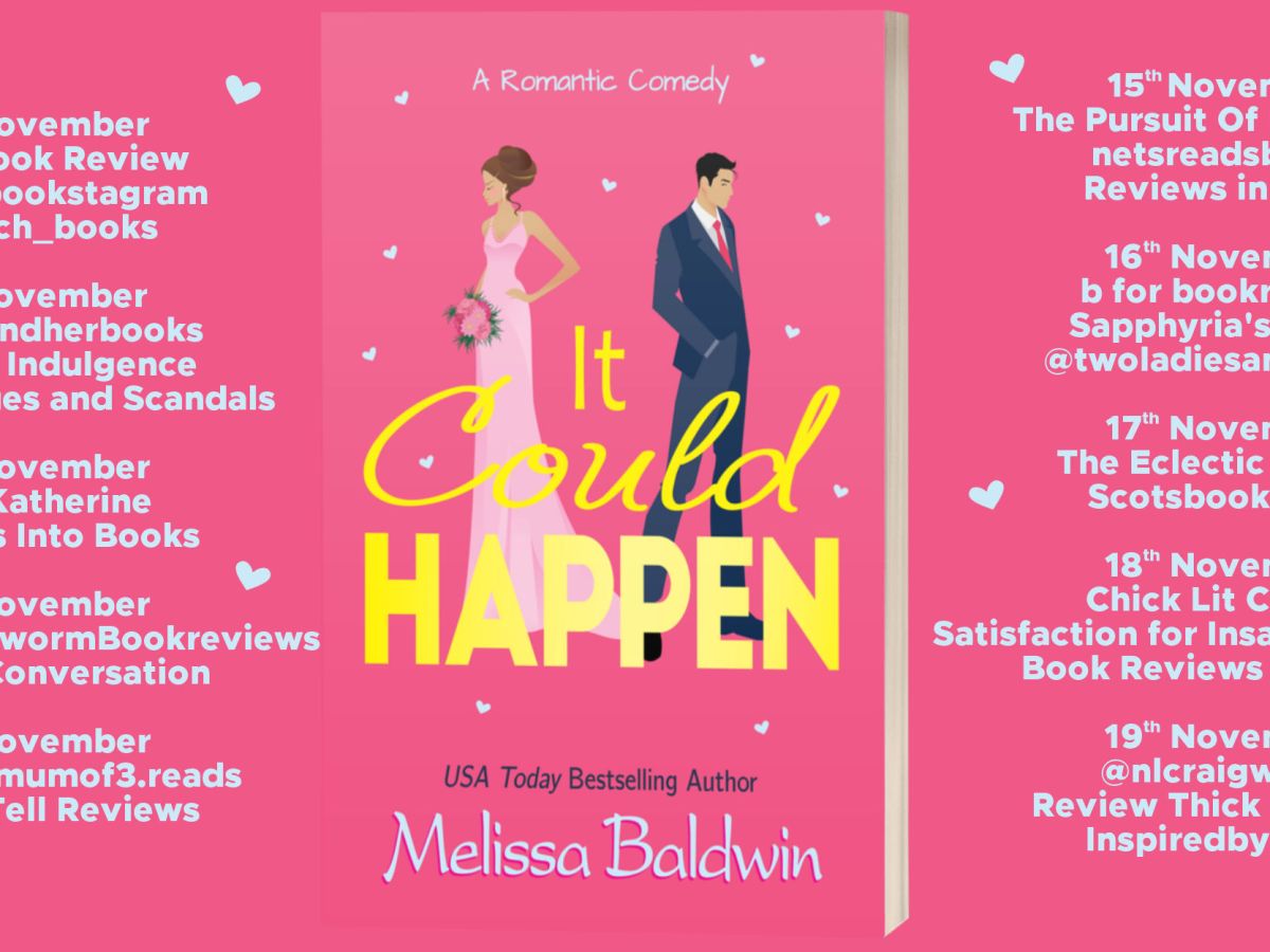 Author Interview: It Could Happen by Melissa Baldwin #blogtour
